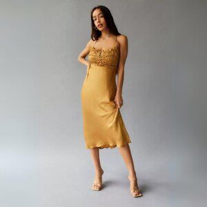 ASTR The Label Zola Satin Slip Dress